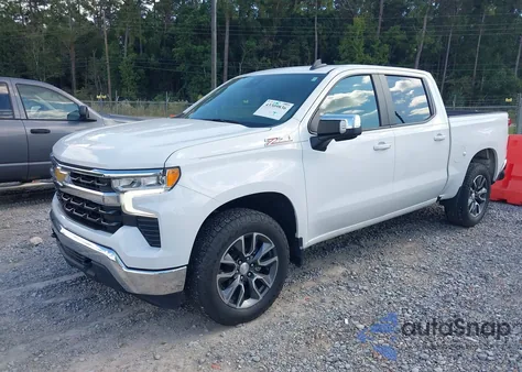 2022 Chevrolet Silverado 1500 4Wd Standard Bed Lt из США, поврежденный, VIN 2GCUDDED8N1502033